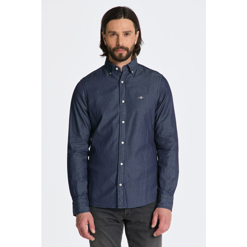 KOŠILE GANT SLIM INDIGO BD DARK INDIGO