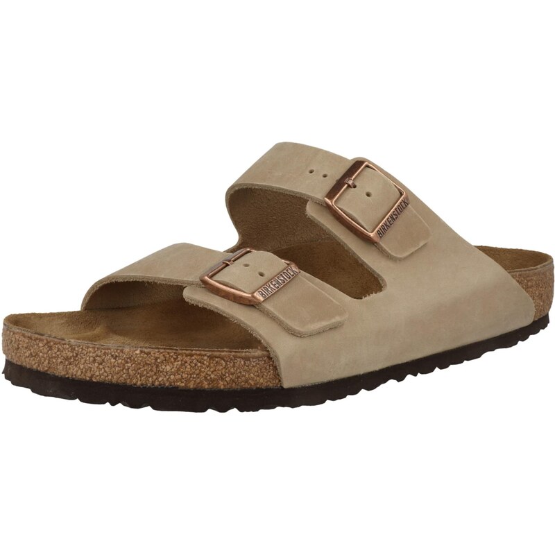 BIRKENSTOCK Pantofle Arizona hnědá