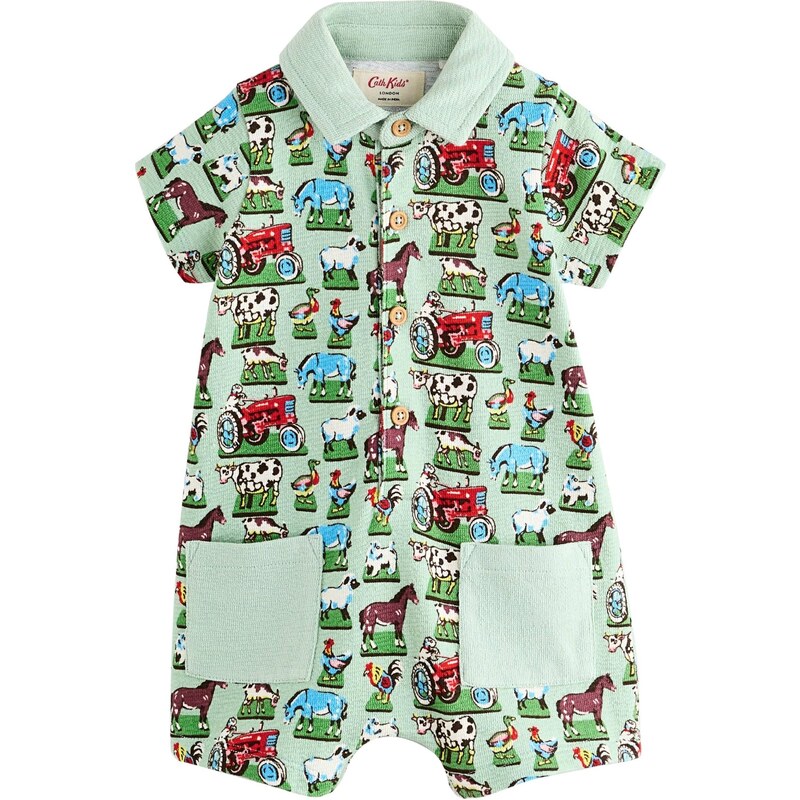 Next Dupačky/body Cath Kidston Romper mátová / mix barev