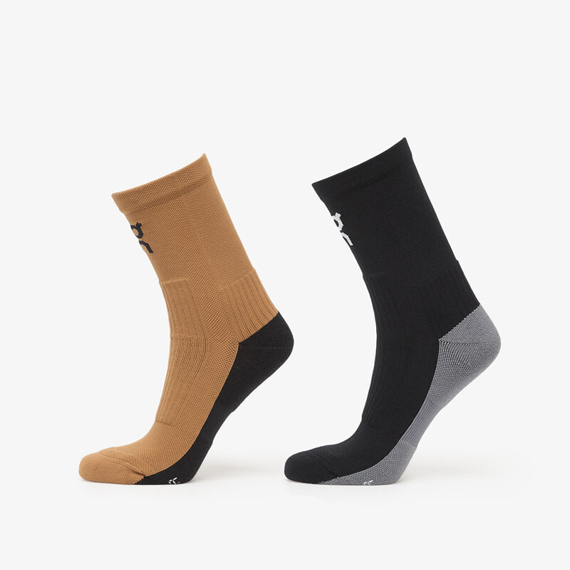 Ponožky On Trail Sock High 2P Black/ Sphinx S