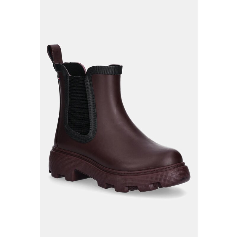 Holínky Tommy Hilfiger FLAG ANKLE RAINBOOT WARM LINING 107787944