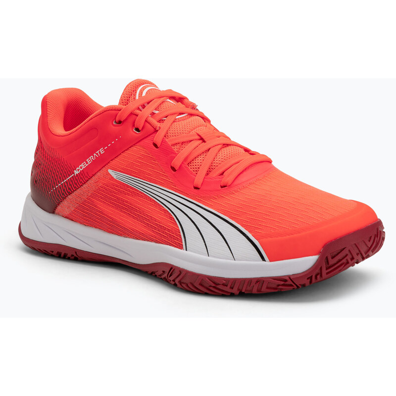 Boty na házenou PUMA Accelerate Turbo glowing red/white/dark