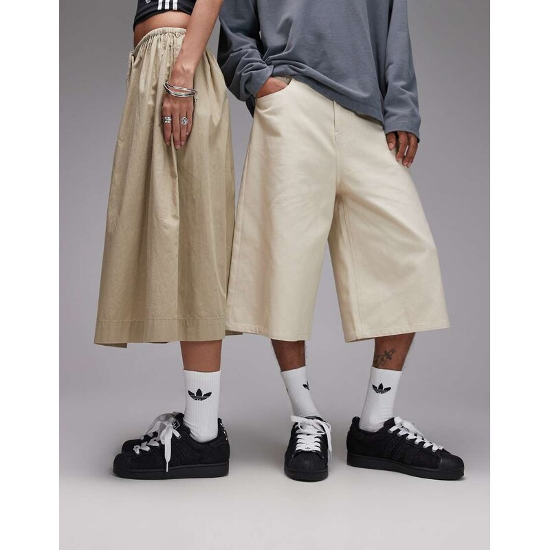 adidas Originals Superstar II trainers in black denim