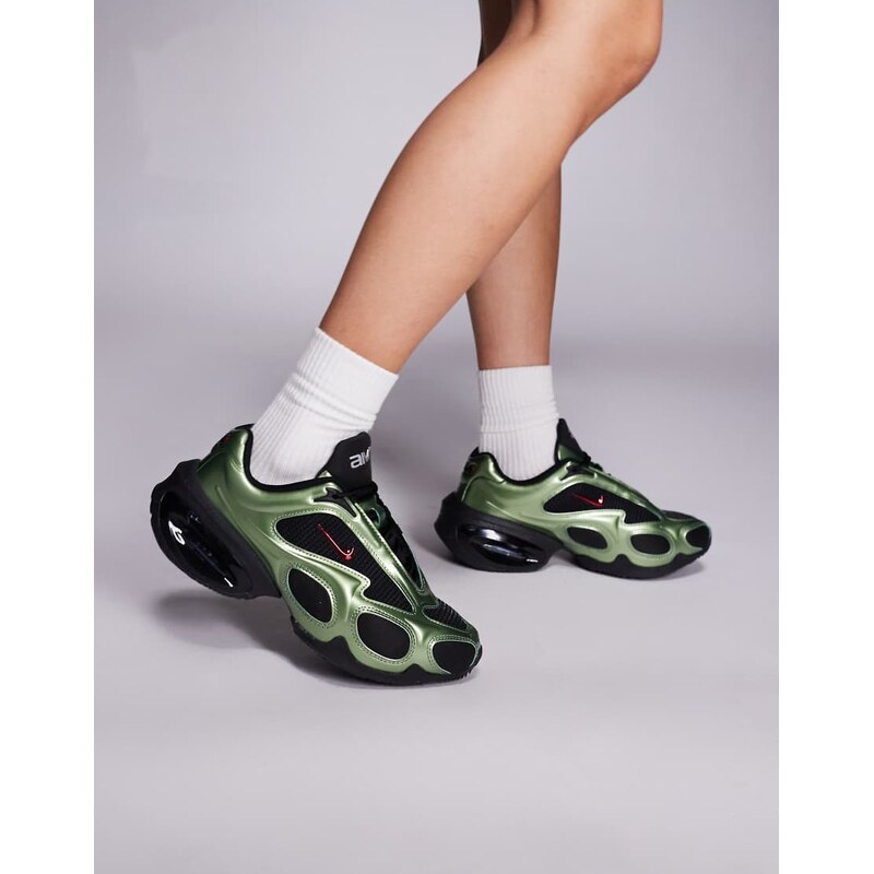 Nike Air Max Muse unisex trainers in green and black