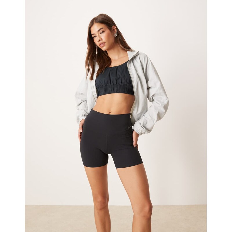 Nike Training Zenvy Dri-FIT soft touch high waisted 5 inch shorts in 107797307