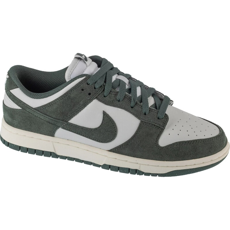 Zeleno-bílé tenisky Nike Wmns Dunk Low Tmavě zelená