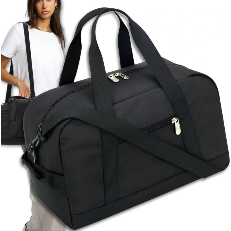 Camerazar BAD&BAGS černá business taška na příruční zavazadlo do 107791441