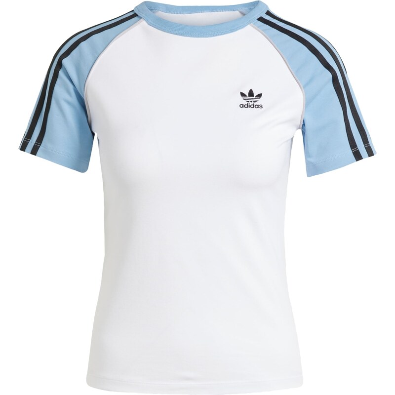 ADIDAS ORIGINALS Tričko Adicolor světlemodrá / černá / bílá
