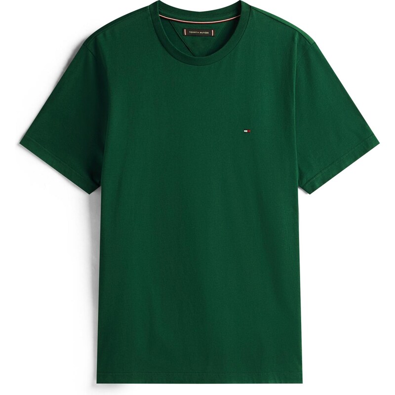 TOMMY HILFIGER Tričko ESS SEASONAL tmavě zelená