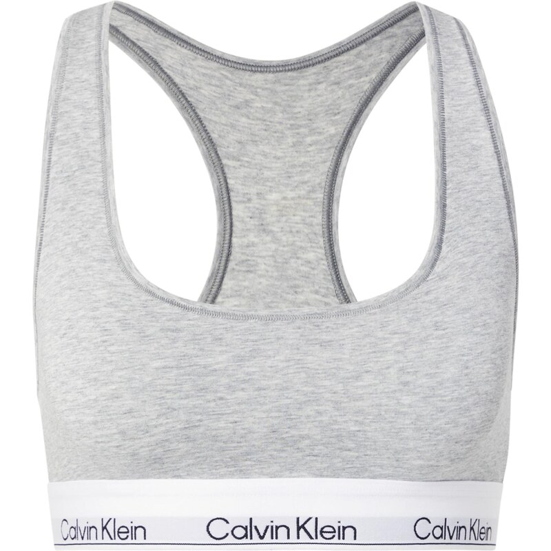 Calvin Klein Underwear Podprsenka šedá / černá / bílá