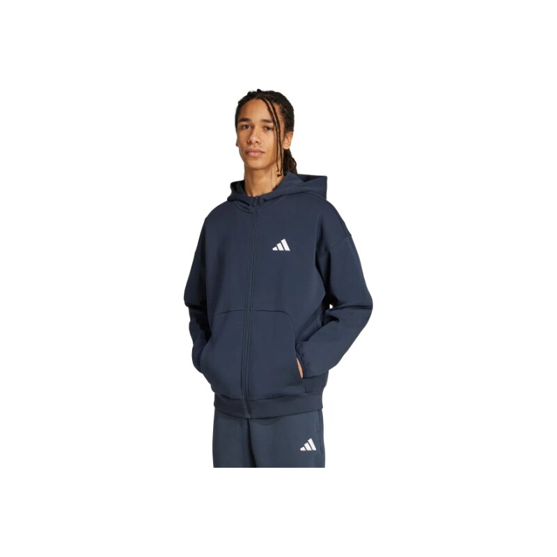adidas Performance adidas Future Icons Small Logo Full-Zip Hoodie AURINK