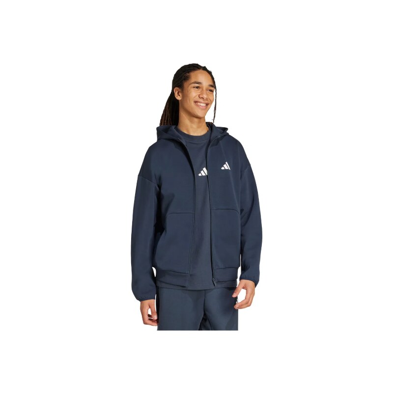 adidas Performance adidas Future Icons Small Logo Full-Zip Hoodie AURINK