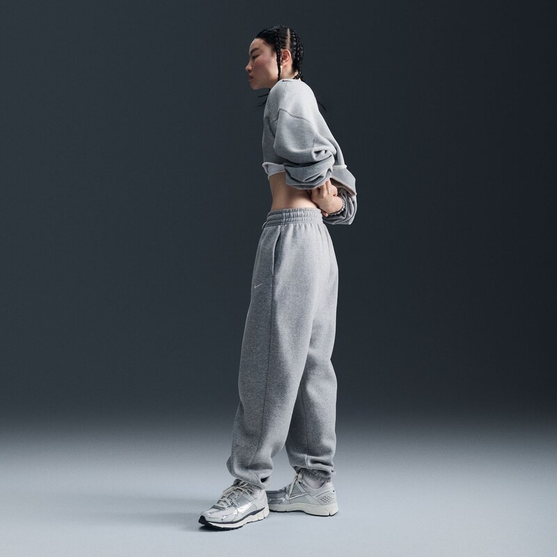 Nike Sportswear Phoenix Fleece DK GREY HEATHER/SAIL 063