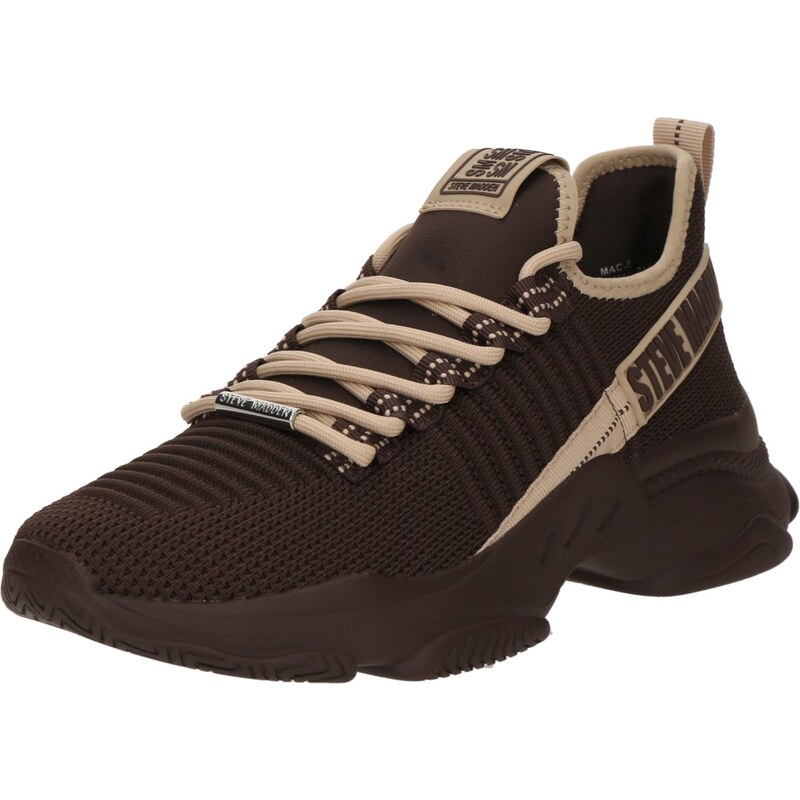 STEVE MADDEN Tenisky MAC-E tmavě béžová / černá
