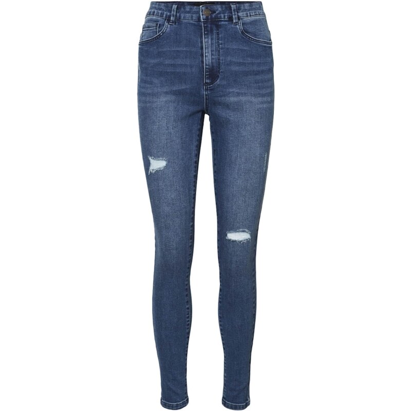 Vero Moda Petite Džíny VMSOPHIA tmavě modrá