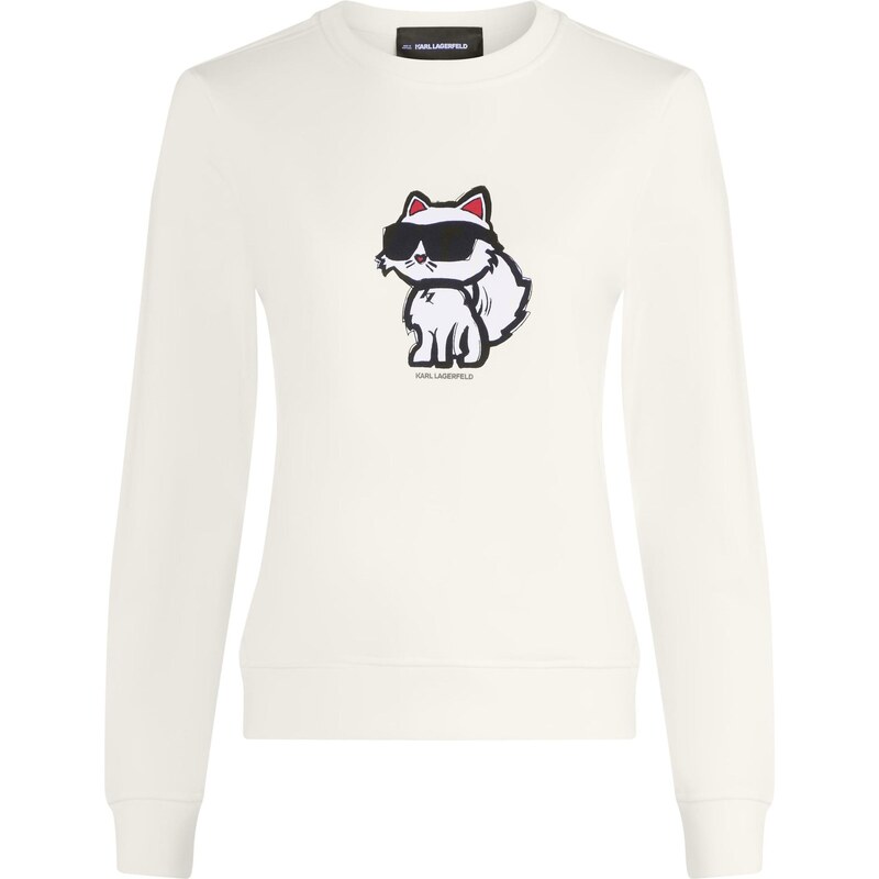 Karl Lagerfeld Mikina Ikon červená / černá / bílá