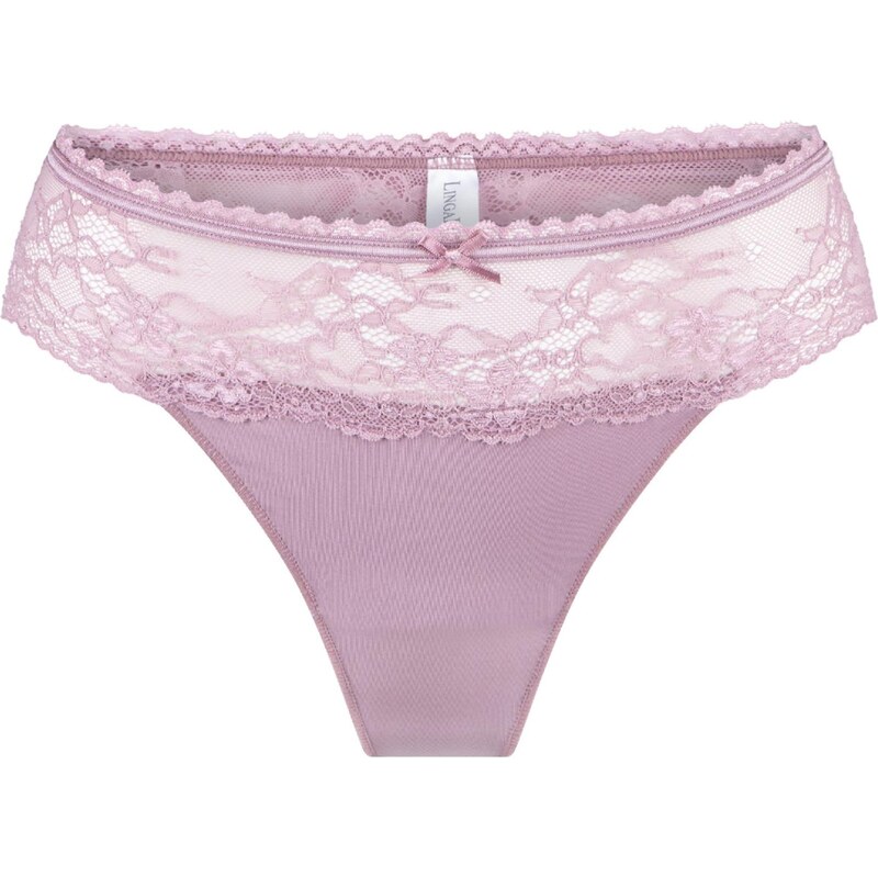 LingaDore Tanga Daily bledě fialová