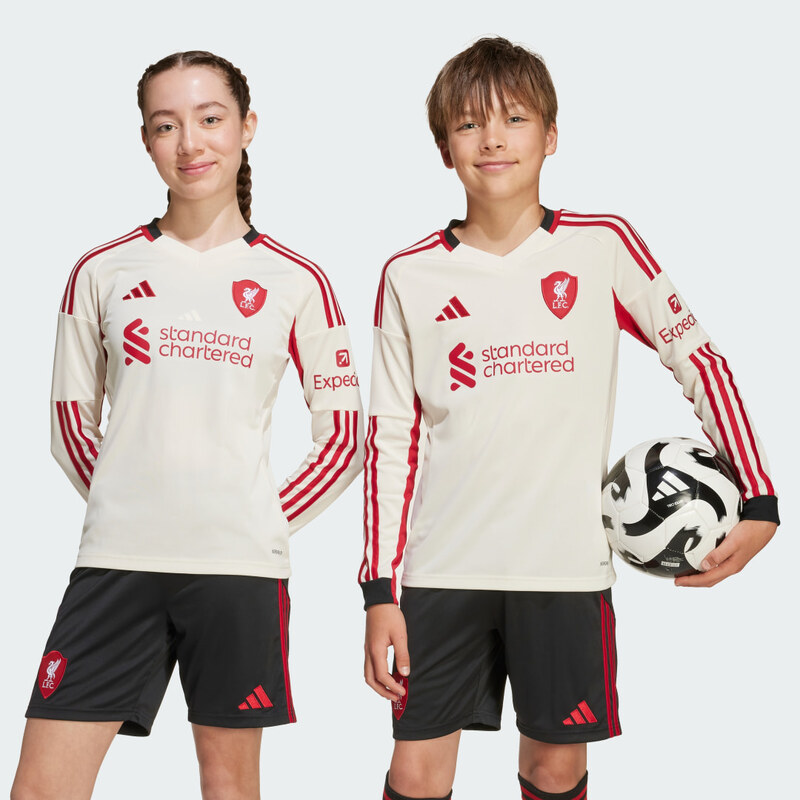 Adidas Venkovní dres Liverpool FC 25/26 s dlouhým rukávem
