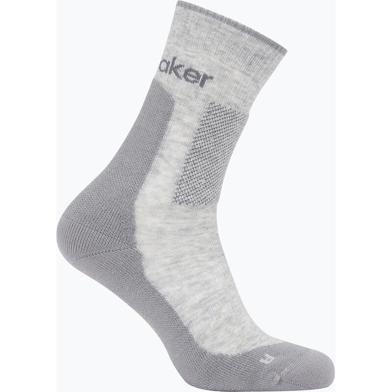 Pánské ponožky Icebreaker Merino Hike+ Medium Crew blizzard heather 107796913