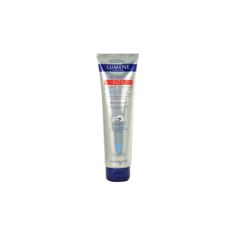 Lumene Ultra Sensitive SOS Light Cream 150ml Denní krém na suchou pleť W Pro suchou a podrážděnou pokožku