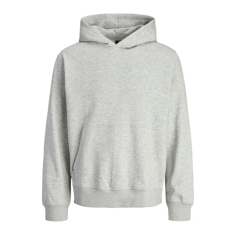 JACK & JONES Mikina JCOInterlude šedý melír / bílá