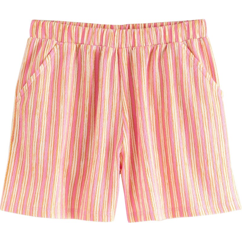 Next Kalhoty šafrán / pink / offwhite