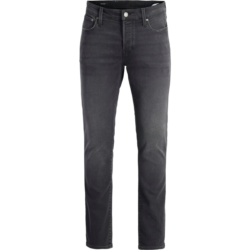 JACK & JONES Džíny JJIMike JJFox černá džínovina