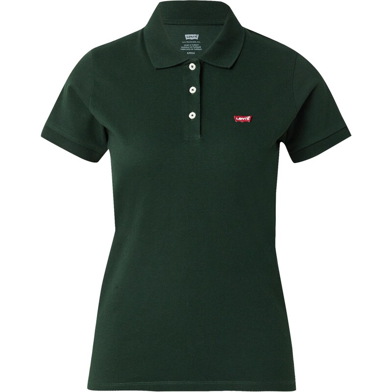 LEVIS  Tričko tmavě zelená / červená
