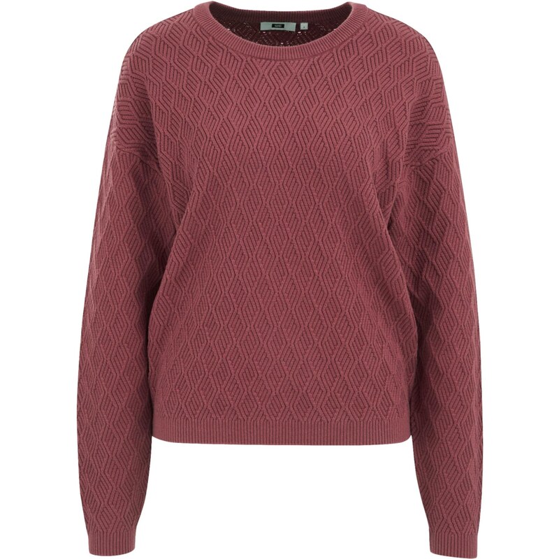 WE Fashion Svetr tmavě růžová