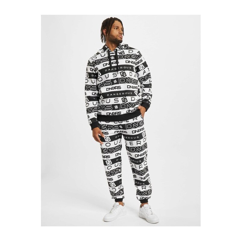 Dangerous DNGRS souprava pánská Tracks Oversized Sweatsuit Black
