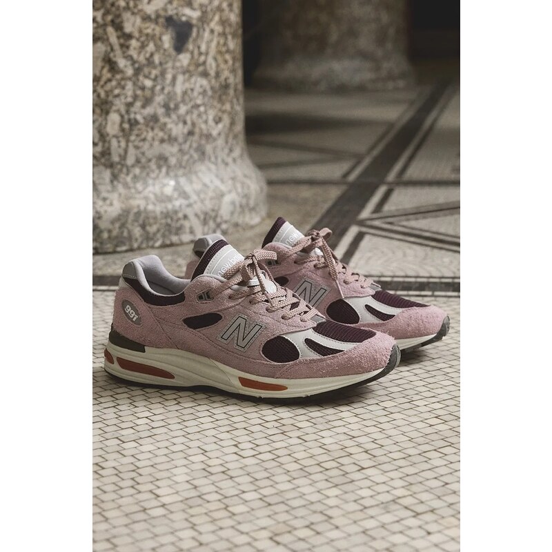 Tenisky New Balance Made in UK U991PR2 "Brandied Apricot"