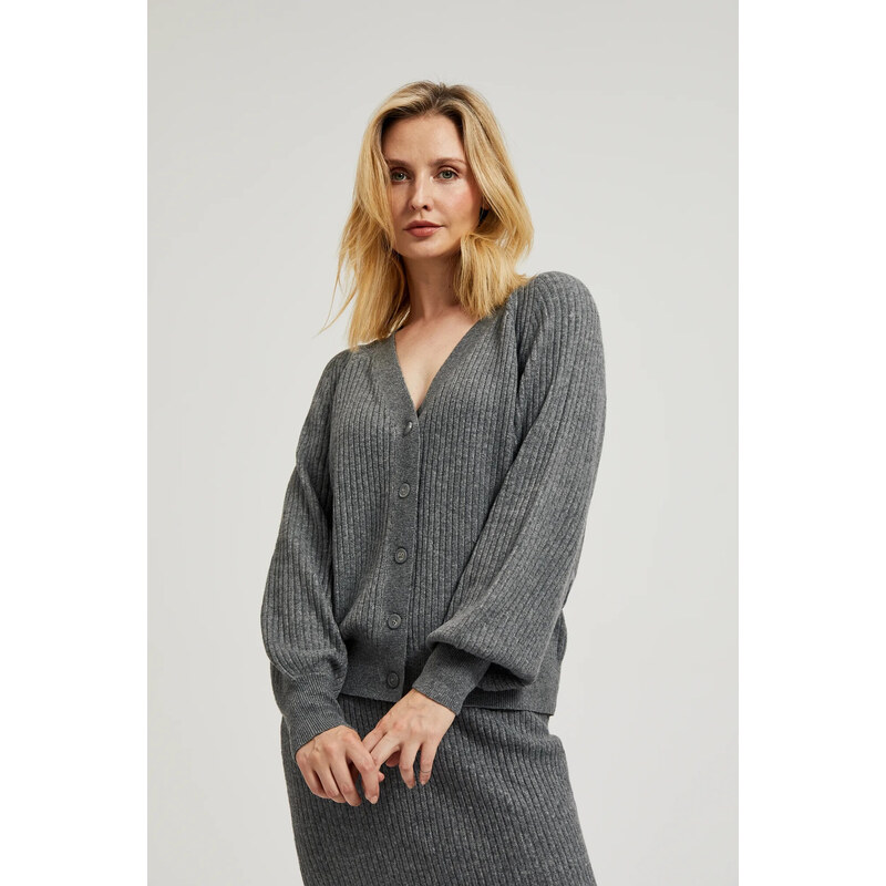 Marisse Womens Sweater Z-Sw-4531 Grey Mel 107819970