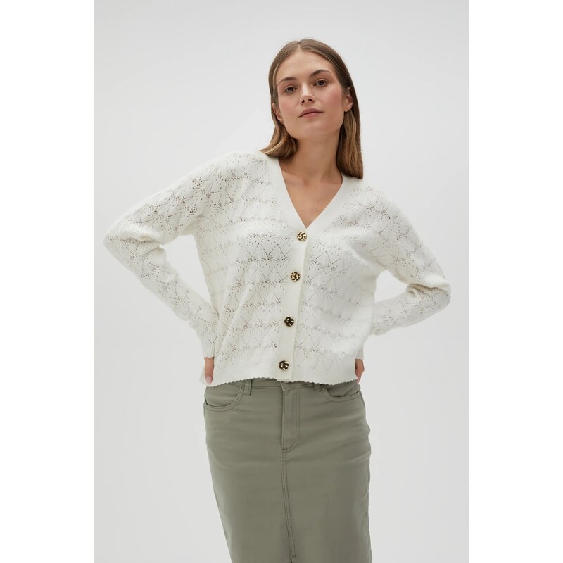 Marisse Womens Sweater L-Sw-4604 Off White 107820612