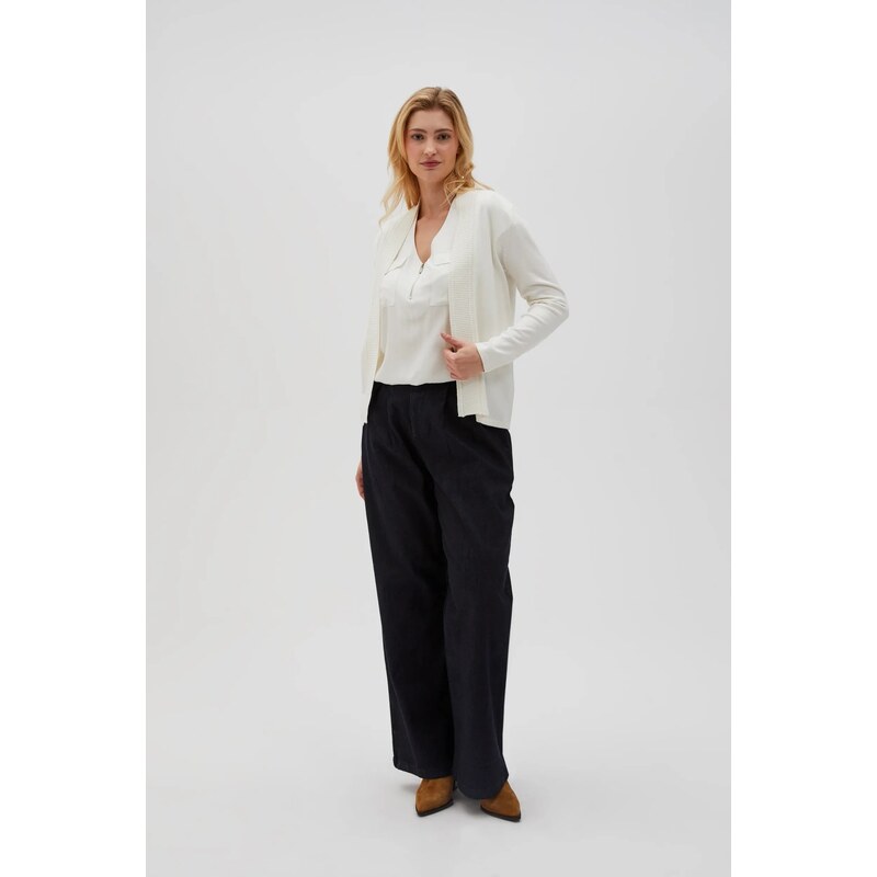 Marisse Womens Sweater L-Sw-4603 Off White 107820622