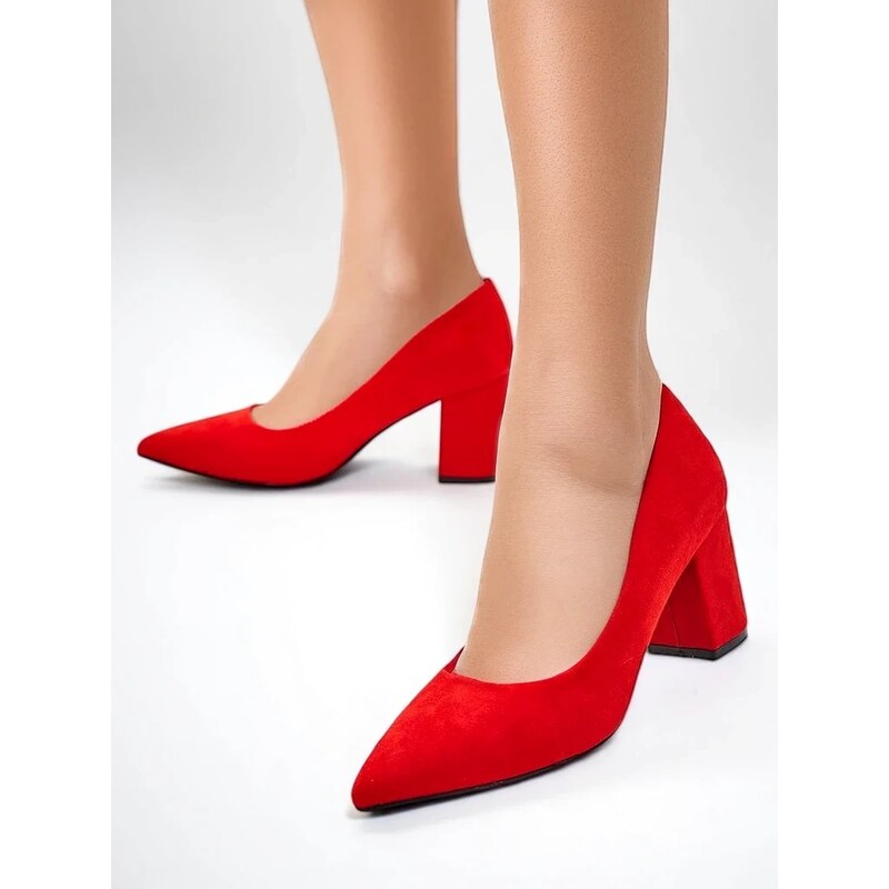 Resti Womens eco suede pumps Ugandes