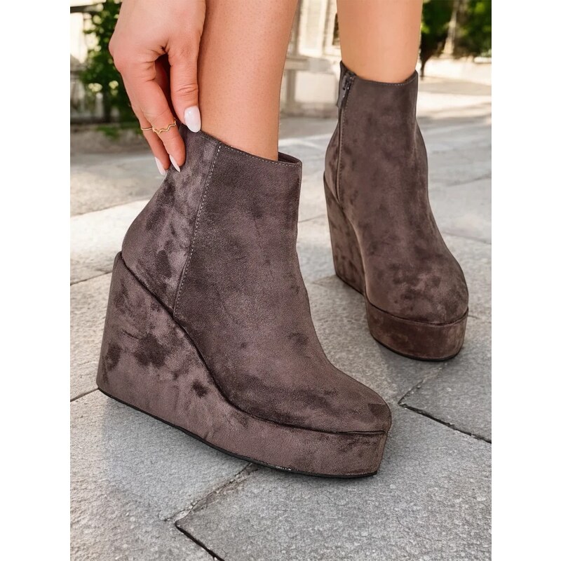 Resti Womens wedge boots Sieffa