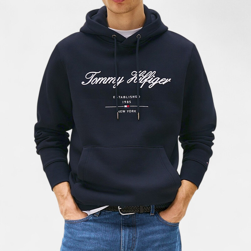 Pánská modrá mikina Tommy Hilfiger 56304