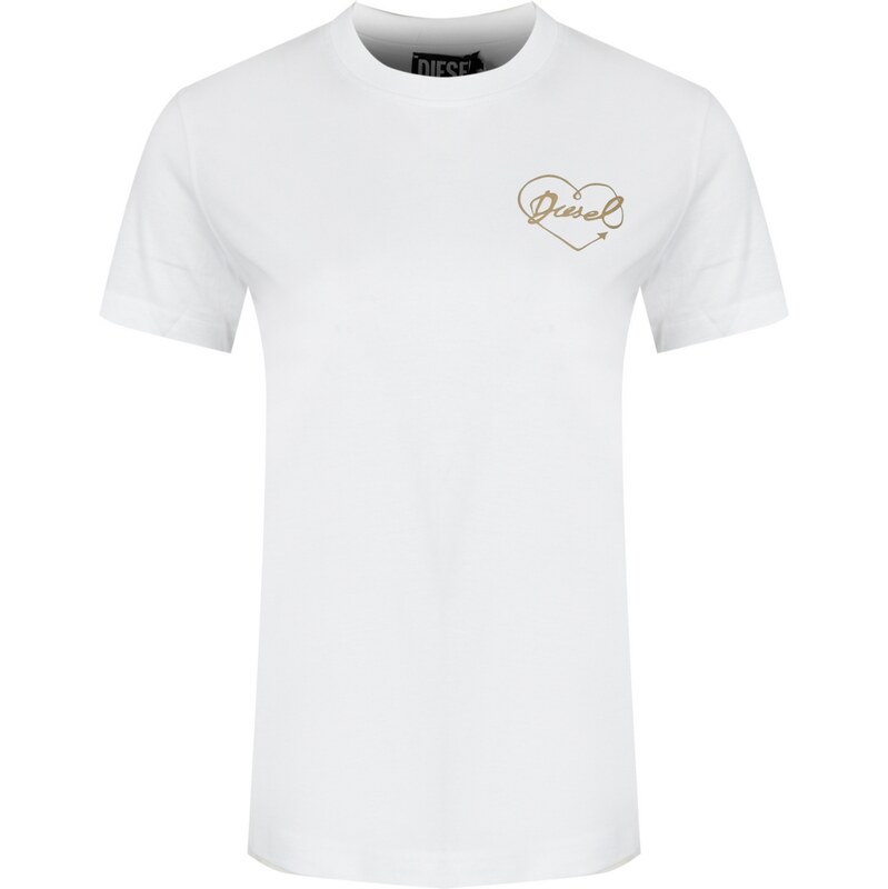 DIESEL Love White tričko