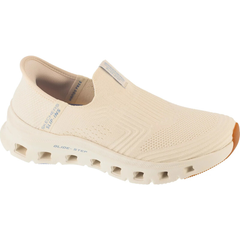Smetanové dámské nazouvací tenisky Skechers Slip-Ins: Glide-Step