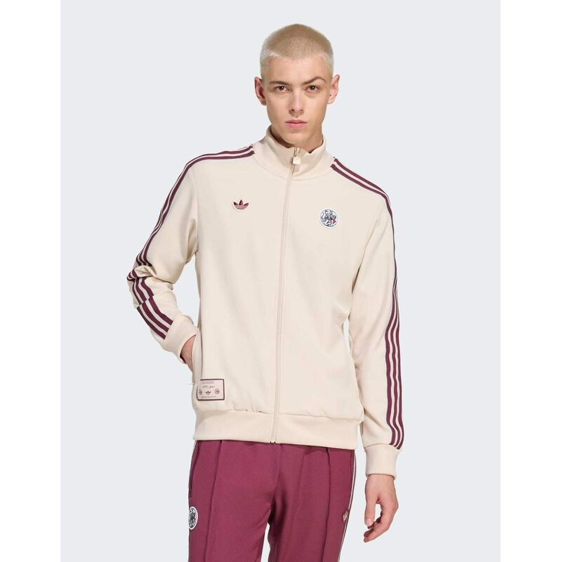 adidas Originals Ajax amsterdam terrace icons track top in halo