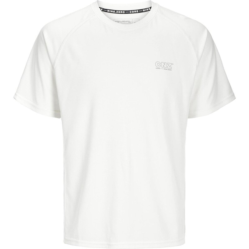 JACK & JONES Tričko JCOCnz černá / bílá