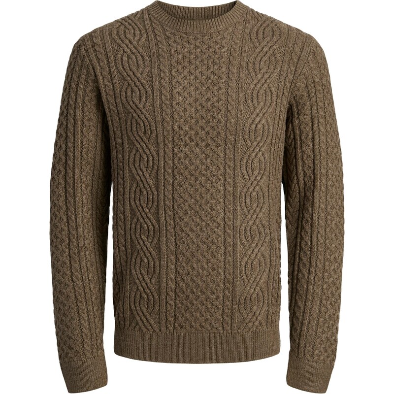 Jack & Jones Premium Svetr JPRBLUsean hnědá