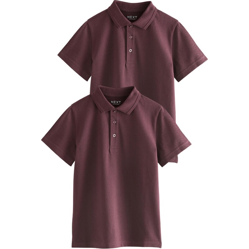Next Tričko burgundská červeň