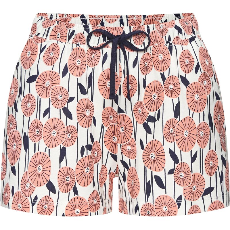 VIVANCE Pyžamové kalhoty námořnická modř / korálová / offwhite 108766506