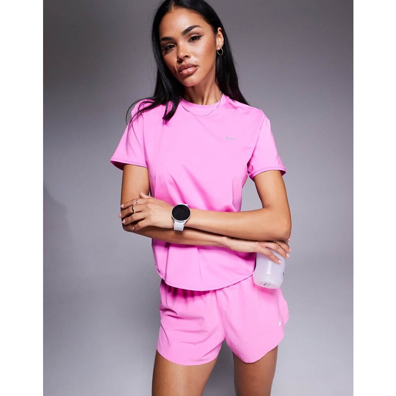 Nike Running Swift Dri-FIT t-shirt in pink