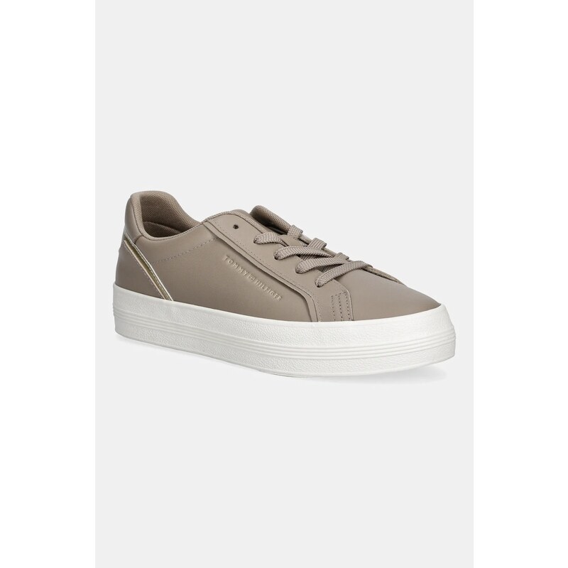 Kožené tenisky Tommy Hilfiger VULC FOXING SNEAKER