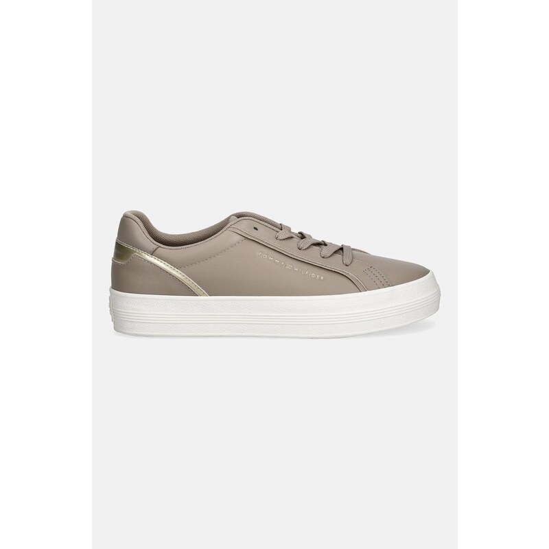 Kožené tenisky Tommy Hilfiger VULC FOXING SNEAKER