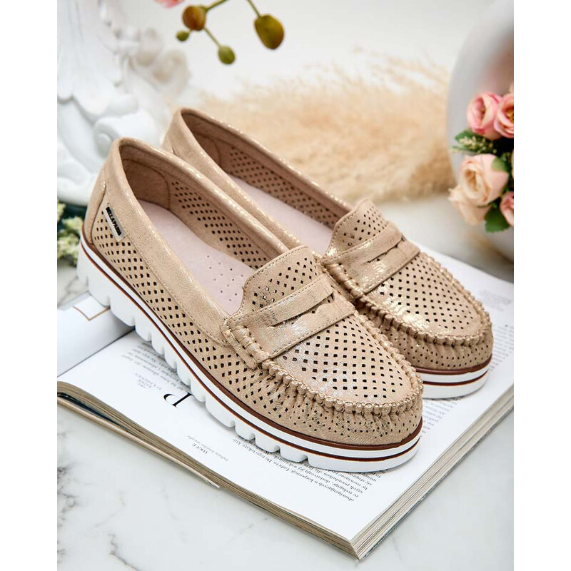 Resti Openwork womens moccasins Leteller 107853618