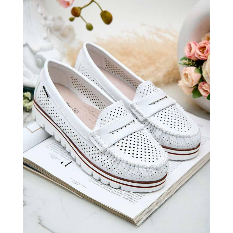 Resti Openwork womens moccasins Leteller 107853622