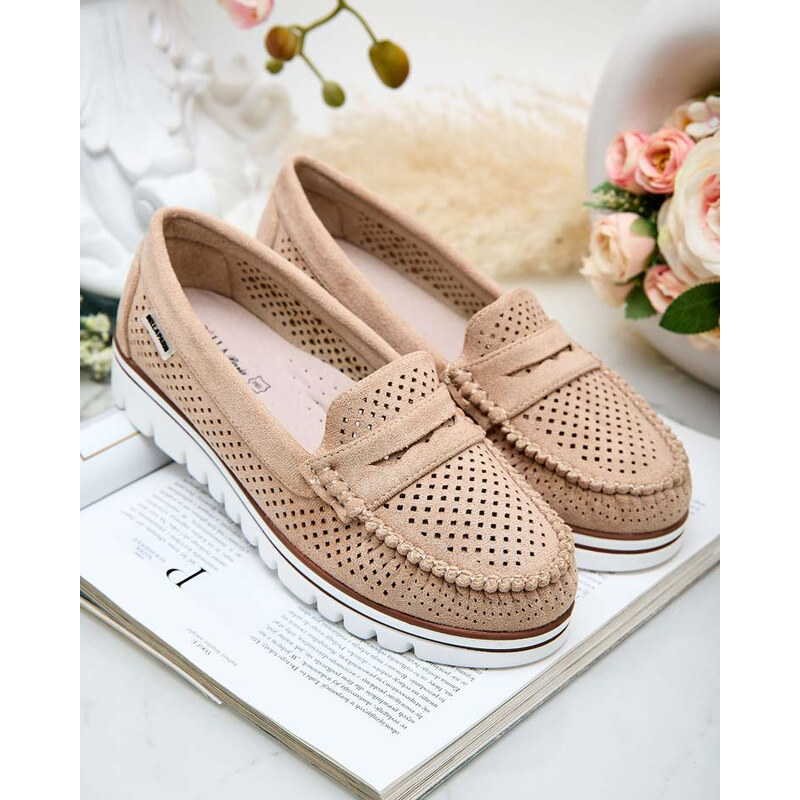 Resti Openwork womens moccasins Leteller 107853619
